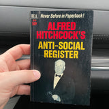 Anti-Social Register - Alfred Hitchcock - Dell Books - 1965 First Dell Printing
