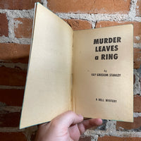 Murder Leaves A Ring - Fay Grissom Stanley - 1950 Dell Books Paperback