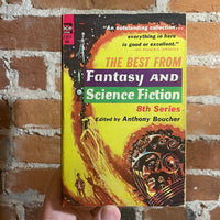 The Best in Fantasy & Science Fiction: 8th Edition - Edited by Anthony Boucher - 1959 Ace Book Paperback