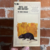 Rats, Lice, and History - Hans Zinsser - 1965 Bantam Books Paperback