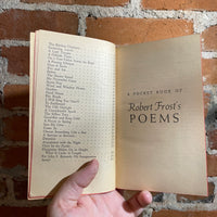 Robert Frost’s Poems - Intro by Louis Untermeyer - 1974 Washington Square Press Paperback