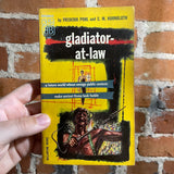 Gladiator-at-Law - Frederik Pohl & C.M. Kornbluth - 1955 - Ballantine Books - Richard Powers Cover