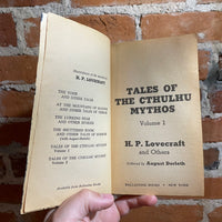 Tales of the Cthulhu Mythos - H.P. Lovecraft and Others - Edited by Agust Derleth - 1975 Ballantine Paperback Edition