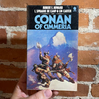 Conan the Cimmeria - Robert E. Howard & Others - 1976 Sphere Books Paperback Frank Frazetta Cover