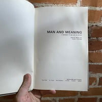Man and Meaning - James E. Royce - 1969 McGraw-Hill Hardback