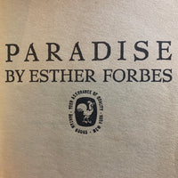 Paradise - Esther Forbes (1964 Bantam Paperback Edition)