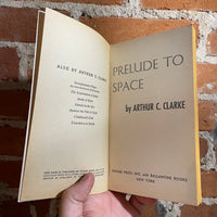 Prelude To Space - Arthur C. Clarke - 1951 Ballantine Paperback - Richard Powers Cover