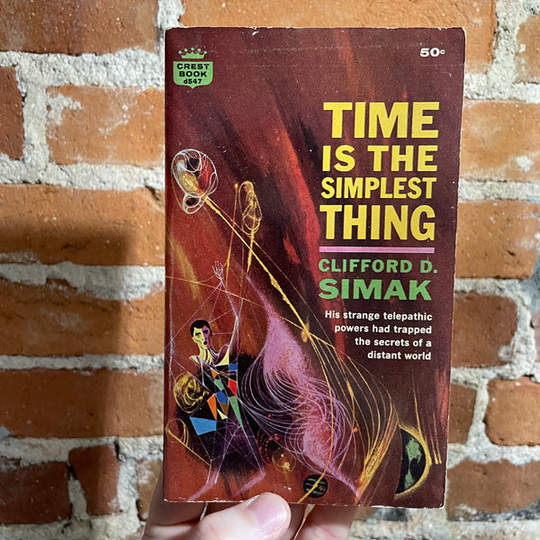Time is the Simplest Thing - Clifford D. Simak - 1962 Paperback - Richard Powers Cover