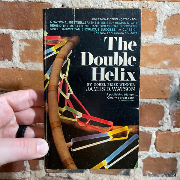 The Double Helix: A Personal Account of the Discovery of the Structure of DNA - James D. Watson 1969 Mentor Books Paperback