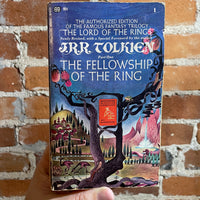 The Lord of the Rings Vintage Paperback Trilogy - J.R.R. Tolkien - Barbara Remington Covers