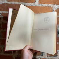 English Pleasure Gardens - 1925 McMillan Company Hardback