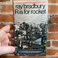 R is for Rocket - Ray Bradbury - 1978 17th printing Bantam Books Paperback