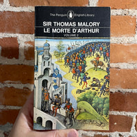 Le Morte D’Arthur Vol. 1 & 2 - Sir Thomas Malory - 1969 Penguin Library Paperback