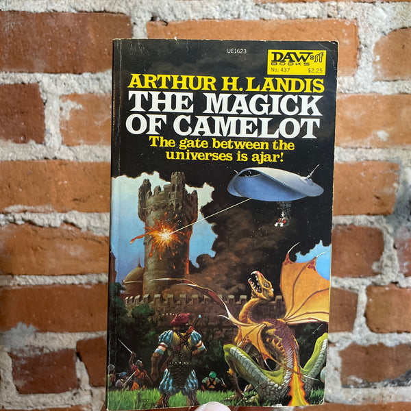 The Magick of Camelot - Arthur H. Landis 1981 Daw Books - Richard Hescox Cover