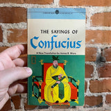 The Sayings of Confucius - Translated by James R. Ware - 1955 Mentor Books Paperback