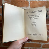 Departmental Ditties and Ballads and Barrack-Room Ballads - Rudyard Kipling - 1899 Vintage Hardback