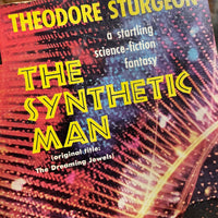The Synthetic Man - Theodore Sturgeon - 1961 Pyramid Books Paperback Edition - Lester Krause Cover