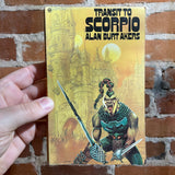 Transit to Scorpio - Alan Burt Akers - Illustrated 1974 Orbit Paperback Edition Chris Achilleos Cover