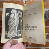 The Burrowers Beneath - Brian Lumley 1974 1st Daw Books Paperback - Tim Kirk Cover