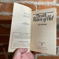 Death Riders of Hel - Asa Drake - 1986 1st Popular Library Books Paperback - Boris Vallejo Cover
