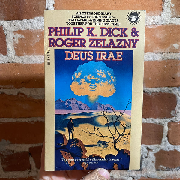 Deus Irae - Philip K. Dick 1977 Dell Books paperback - Richard Courtney Cover