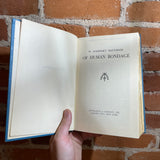 Of Human Bondage - W. Somerset Maugham 1936 Doubleday vintage hardback
