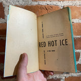 Red Hot Ice - Frank Kane - 1955 Dell Books Paperback - Victor Kalin Cover