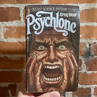 Psychlone - Greg Bear - 1979 Occult Ace Books Paperback. - Edward Soyka Cover