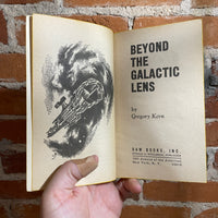Beyond the Galactic Lens - Gregory Kern - 1975 Daw Books - Eddie Jones Cover