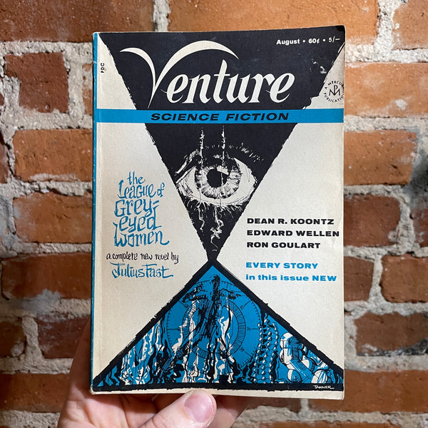 Venture Science Fiction Magazine - August 1969 Dragon in the Land - Dean R. Koontz