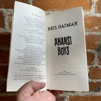 Anansi Boys - Neil Gaiman - 2016 William Morrow Paperback