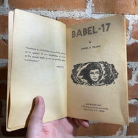Babel-17 - Samuel R. Delany - 1966 Ace Book vintage paperback - Jerome Podwill Cover