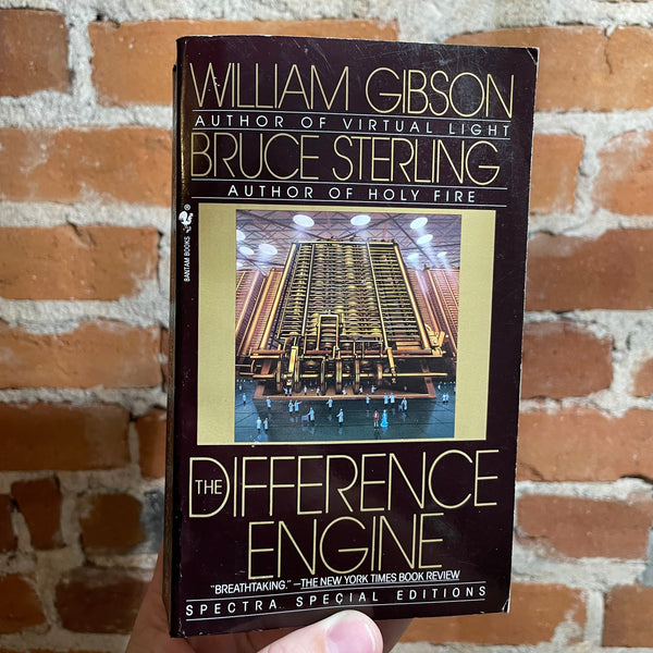 The Difference Engine - William Gibson & Bruce Sterling - 1992 Spectra Paperback Edition