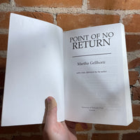 Point of No Return - Martha Gellhorn - 1989 Paperback
