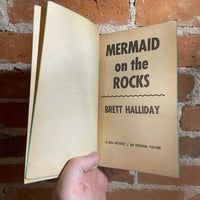 Mermaid on the the Rocks - Brett Halliday - A Mike Shayne Mystery - 1967 Dell Books Paperback