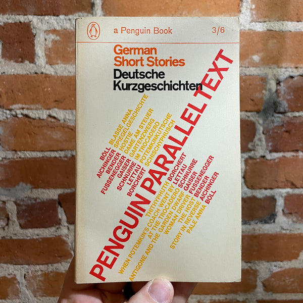German Short Stories - Deutschmark Kurzgeschichten - 1966 Penguin Books Paperback