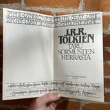Lord of The Rings - J.R.R. Tolkien - 2001 Finnish Super Rare Collector's hardback with standalone color map
