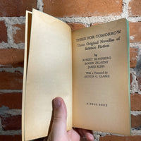 Three For Tomorrow - Silverberg, Zelazny, and Blish - 1970 Dell Books Paperback