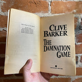 The Damnation Game - Clive Barker - 1988 Charter Books Paperback - Marshall Arisman Cover
