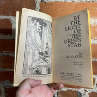 By The Light Of The Green Star - Lin Carter 1974 1st Daw Books Roy Krinkel Cover