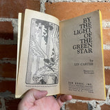 By The Light Of The Green Star - Lin Carter 1974 1st Daw Books Roy Krinkel Cover