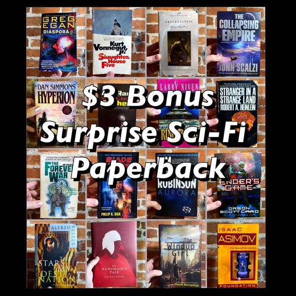 $3 Bonus Surprise Sci-Fi Paperback