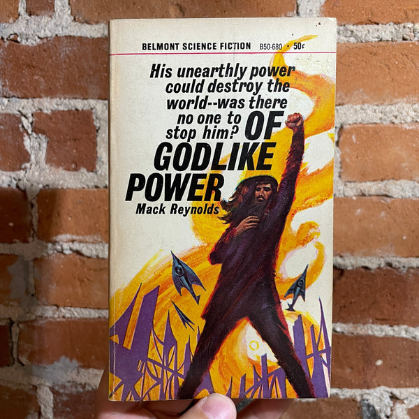 Of Godlike Power - Mack Reynolds - 1966 Belmont Books Paperback