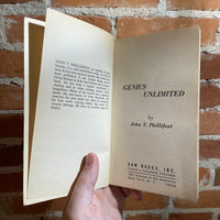 Genius Unlimited - John T. Phillifent - Jack Gaughan 1972 Cover - Daw Books