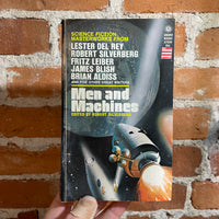 Men and Machines - Edited by Robert Silverberg- 1968 Award Books Paperback