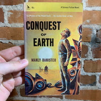 Conquest of Earth - Manly Banister - 1964 Ed Emshwiller Cover - Paperback