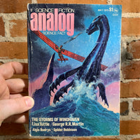 Analog Science Fiction/Science Fact, May 1975 - The Storms of Windhaven - George R.R. Martin / Lisa Tuttle
