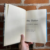 Way Station - Clifford D. Simak - 1963 BCE Doubleday Hardback - Jill Bauman Cover