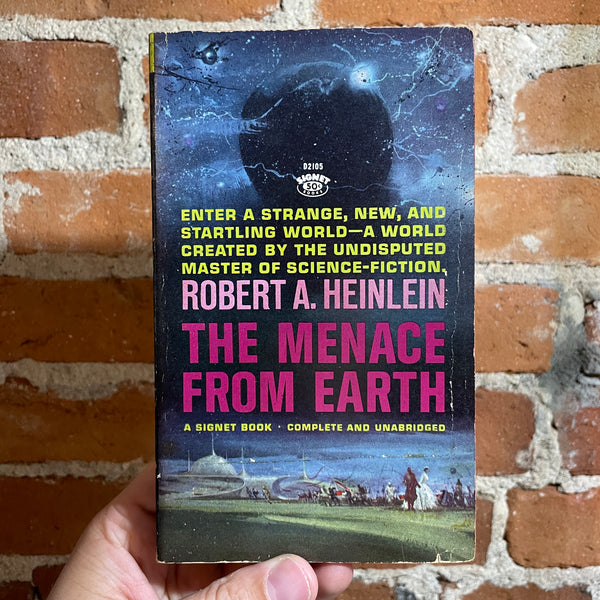 The Menace From Earth - Robert A. Heinlein - 1962 1st Signet Books Paperback