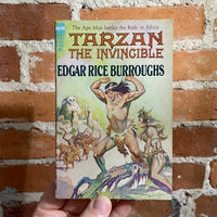 Tarzan the Invincible - Edgar Rice Burroughs - Ace Book Paperback - Frank Frazetta Cover